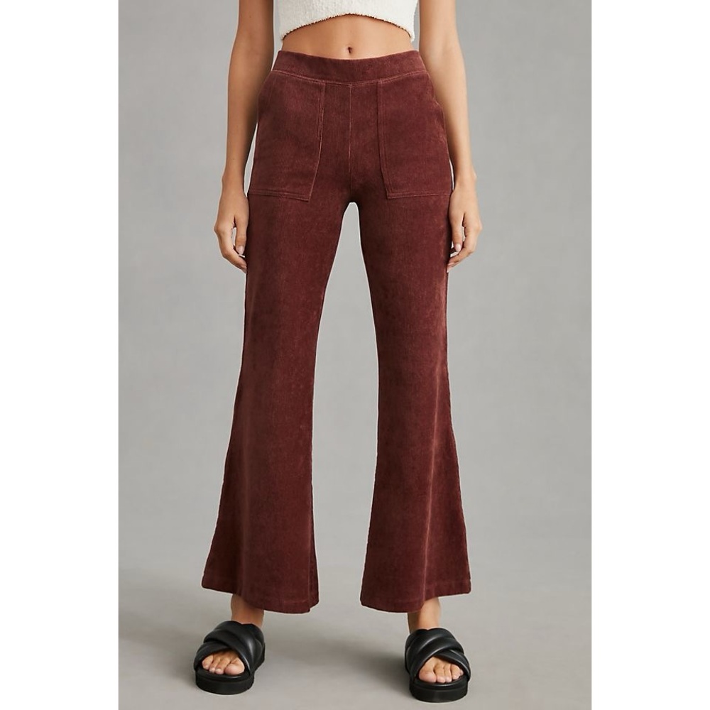 ✧ Daily Practice ✧ Elegant Boot Cut Brown Flare Pants ✧ M ✧ Free Shipping!